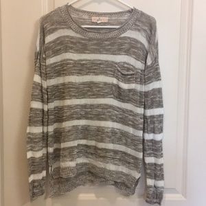 2 FOR $15 ~ Lightweight striped sweater